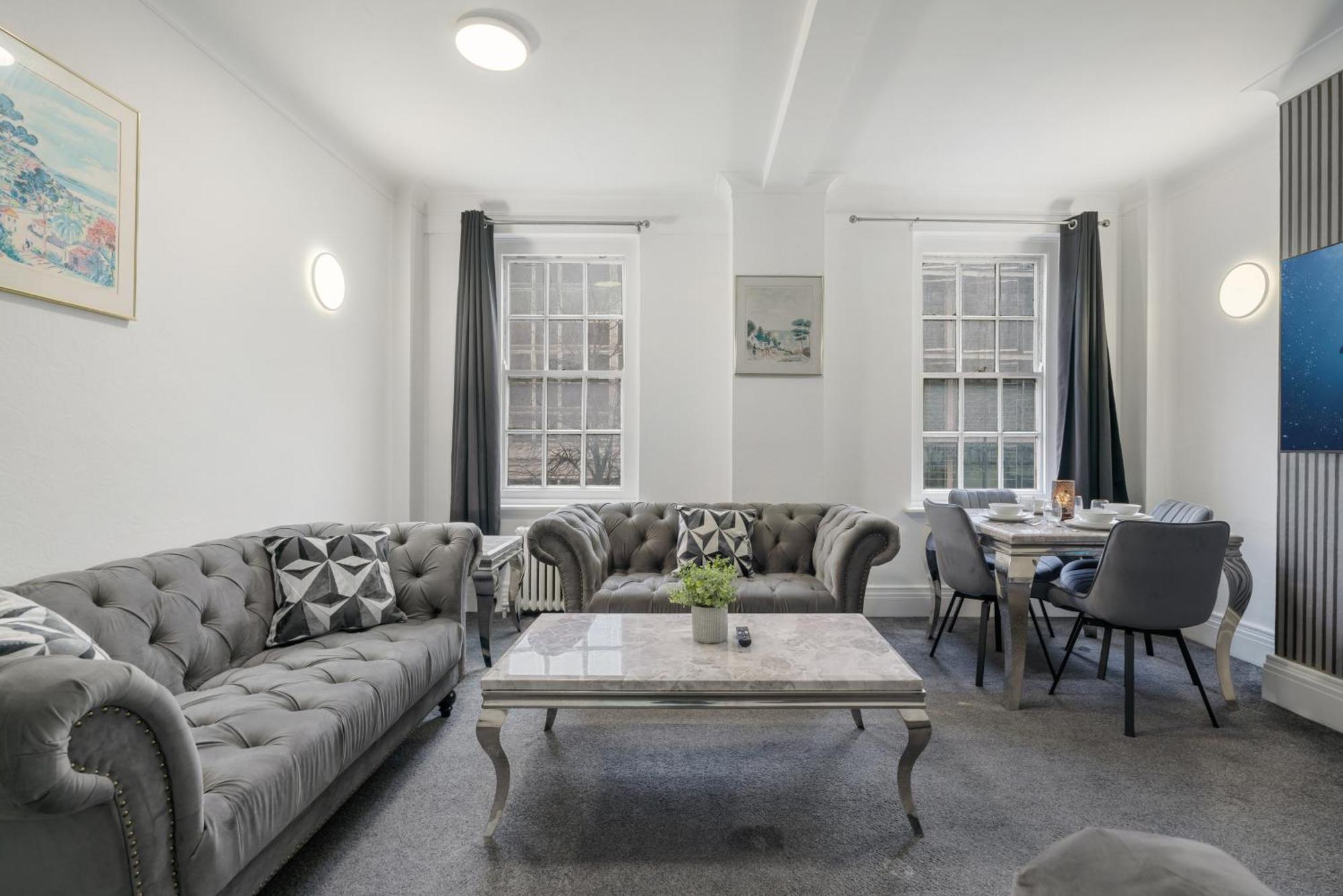 Elegant 2-bedroom In Prime Marble Arch 23gm Apartamento Londres